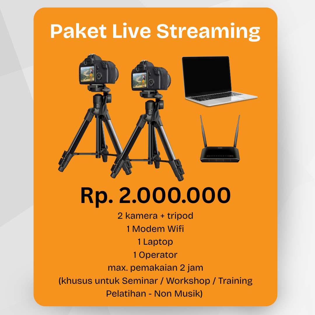 Paket Sewa Live Streaming