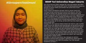 Testimoni BEMP Tari Universitas Negeri Jakarta