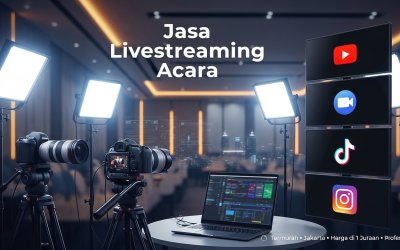 Jasa Livestreaming Acara Profesional & Terjangkau
