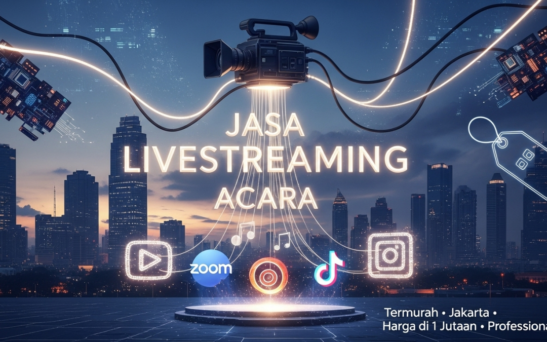 Jasa Livestreaming Acara Profesional Harga 1 Jutaan