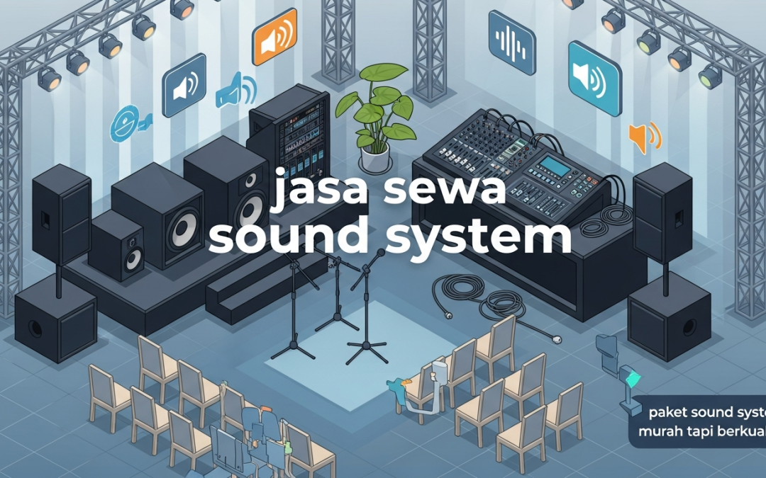 Jasa Sewa Sound System Berkualitas dan Terjangkau