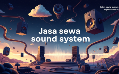 Jasa Sewa Sound System Profesional & Terjangkau Buat Acara Kamu